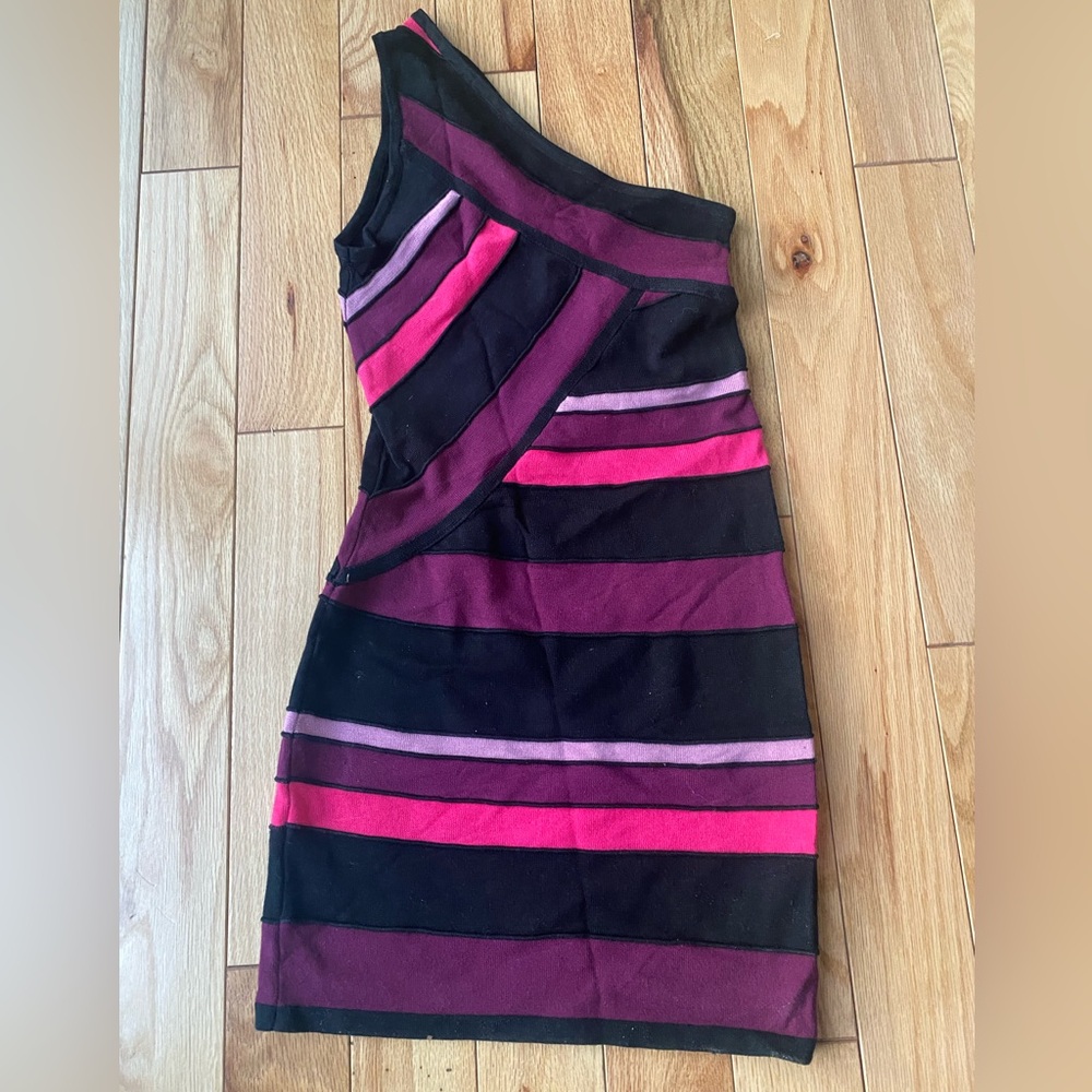 Petro Zillia Striped Mini Dress